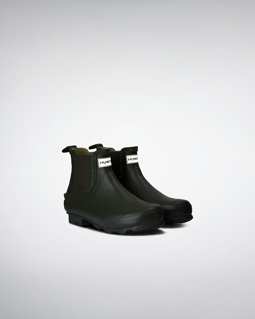 Botas Chelsea Hunter Feminina Verde Escuro Oliva - Norris - 98SMFNPYR